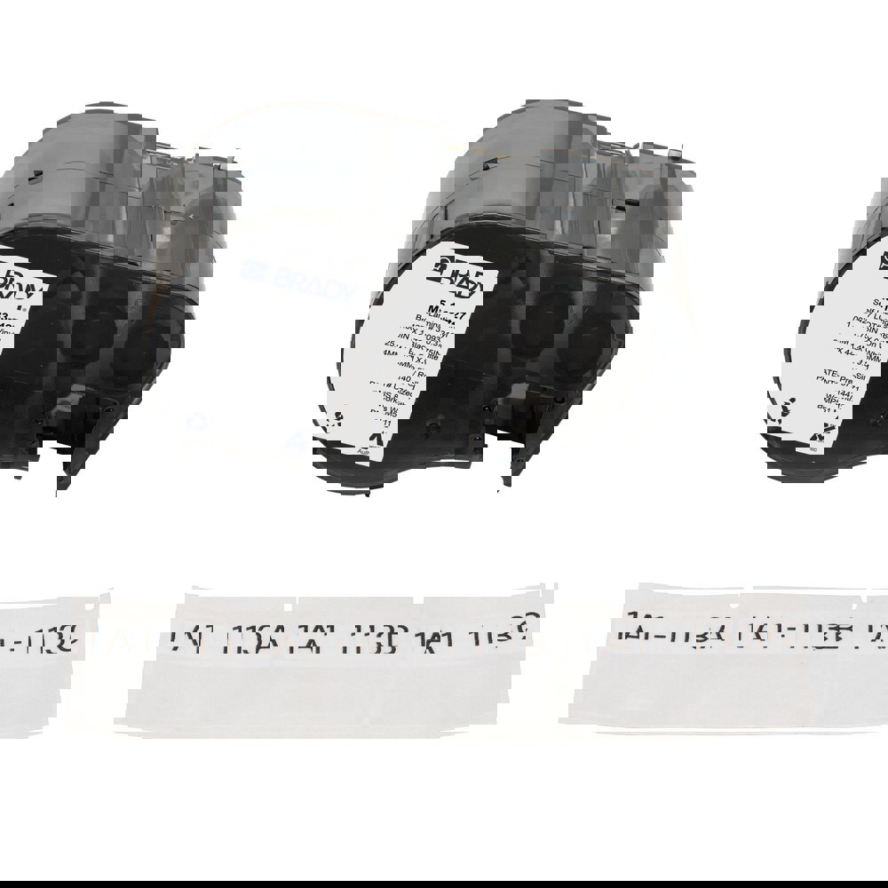 Labels, Ribbons & Tapes; Application: Self-Laminating Labels ; Type: Self-Laminating Labels ; Color Family: White ; Color: Black on White, Clear ; Number Of Labels Per Roll: 140 ; For Use With: BMP51; BMP53; M511